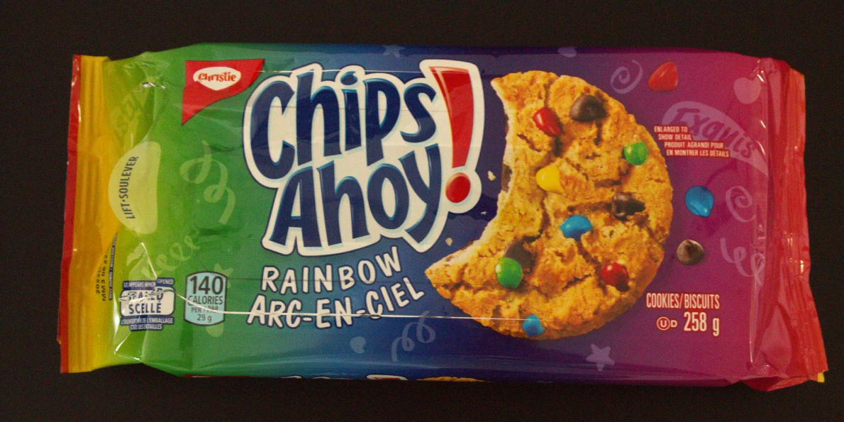 Chips Ahoy Rainbow Cover